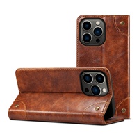 Étui portefeuille magnétique SUTENI en similicuir avec support pour iPhone 18 Pro Max, 17, 16 Plus, 15 Pro, 14, 13, 12