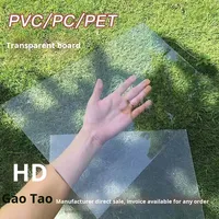 Rouleau de feuille rigide en PVC transparent, film de protection pour cadre, feuille de couleur, panneau de durabilité, traitement personnalisé, Chine continentale, modèle PET/PC