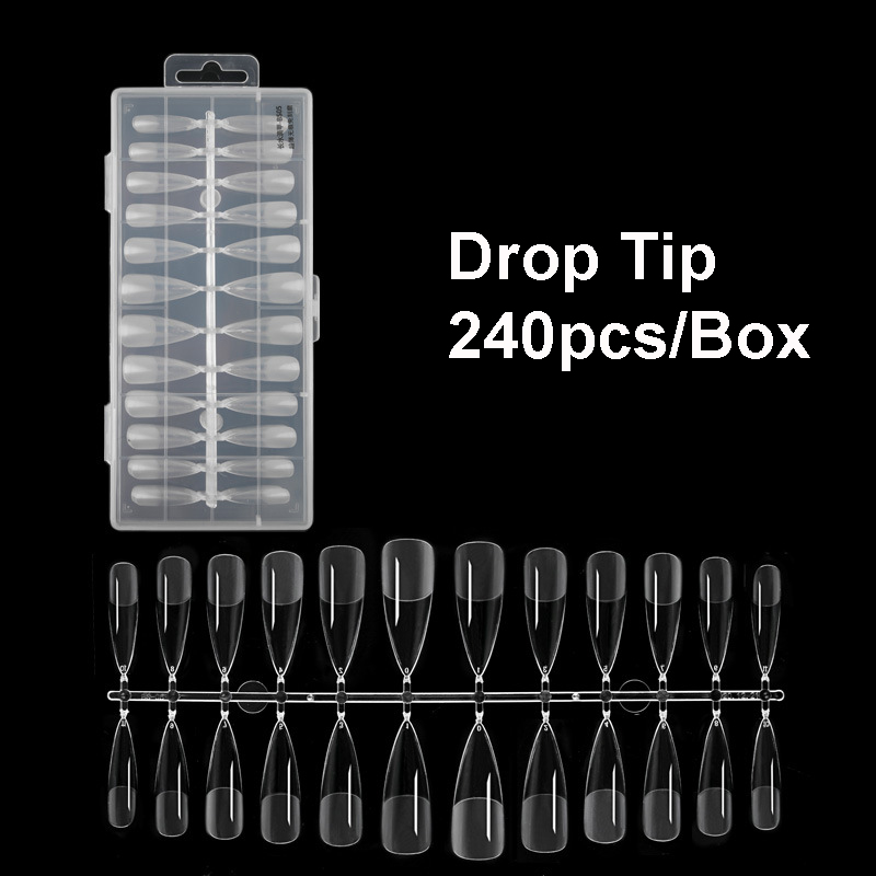 Tip-240pcs de baisse/boîte