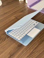 Clavier Magique Laudtec en Aluminium pour iPad 10,9 Pouces – Personnalisable OEM/ODM, Clavier Sans Fil à Ciseaux pour iPad Air (2026) 11 pouces (M4)