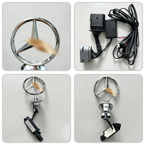 Emblème de capot <span class=keywords><strong>lumineux</strong></span> pour <span class=keywords><strong>Mercedes</strong></span>-Benz, logo de démarrage d'origine, éclairage de remplacement identique à l'origine, badge avant <span class=keywords><strong>lumineux</strong></span> pour Classe S - Product Image 4