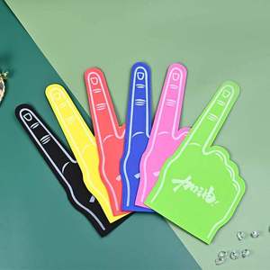 Fournisseur direct d'usine de supports de paume en EVA. Accessoires de cheering à applaudir. Gants de scène pour stimuler le moral. Couvre-doigts en mousse. - Product Image 2