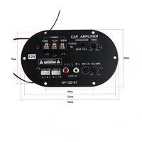 Module d'amplificateur de subwoofer de voiture 12V 400W, amplificateur de puissance audio pleine gamme pour haut-parleurs de 6, 8 et 10 pouces, DIY