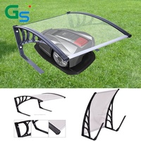 Abri de tondeuse à gazon robotisée, auvent en polycarbonate pour tondeuse à gazon, abri de voiture, garage