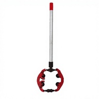 Cortador de Tubos Rotatorio Manual de Grado Industrial E-Work ECR8, Herramienta Manual para Tubos de Hierro Dúctil, Hierro Fundido, Acero Inoxidable y Carbono de 6-8 Pulgadas