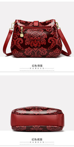 Sac fourre-tout décontracté de luxe en cuir PU pour femme, sac à main de créateur, sac à bandoulière messager pour femme, sac de shopping - Product Image 5