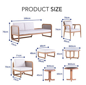 Ensemble <span class=keywords><strong>de</strong></span> canapés d'extérieur au design minimaliste Meubles d'hôtel <span class=keywords><strong>Salon</strong></span> <span class=keywords><strong>de</strong></span> <span class=keywords><strong>jardin</strong></span> <span class=keywords><strong>de</strong></span> luxe Ensemble <span class=keywords><strong>de</strong></span> canapés d'extérieur pour <span class=keywords><strong>salon</strong></span> <span class=keywords><strong>de</strong></span> <span class=keywords><strong>jardin</strong></span> - Product Image 6