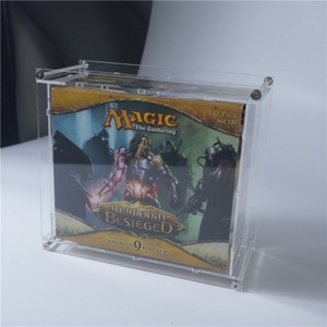 Premium Quality clear Detachable Acrylic Display Booster <b>Box</b> for <b>Magic</b> the Gathering - Product Image 2
