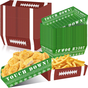 Bandeja de Papel Personalizada 2026, Bandeja <span class=keywords><strong>para</strong></span> Fiestas de Fútbol, Platos Decorativos, Bandeja de Papel <span class=keywords><strong>para</strong></span> Eventos de <span class=keywords><strong>Cumpleaños</strong></span> y Bodas - Product Image 4