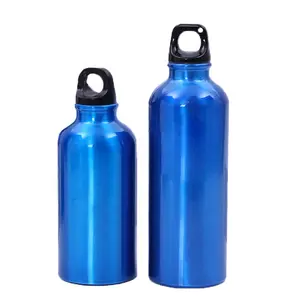 Promosi Pelanggan Grosir Botol Air Aluminium Olahraga 500Ml Kosong Cetak Gratis OEM BPA untuk Minuman