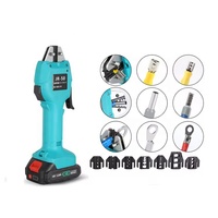 Pince à sertir hydraulique électrique électromécanique JR-50 alimentée par batterie 18V 16KN 2 batteries 0,5-50mm Fer