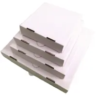 Boîte à Pizza imprimée personnalisée 14 pouces, 1 pièce, en papier Kraft, boîtes imprimées de bonne qualité