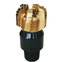 Forets de forage de roche PDC forgés de 9 1/2 pouces, coupeurs de 19 mm, 5 lames, acier à haute teneur en manganèse, pour le forage de puits d'eau et la construction