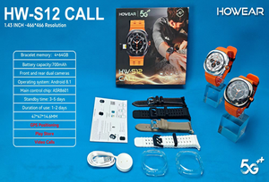 DF EDS HW-S12 CAII Android Grand écran haute définition Facebook <span class=keywords><strong>WhatsApp</strong></span> Lecture de musique et de vidéos Réponse aux messages vocaux - Product Image 3