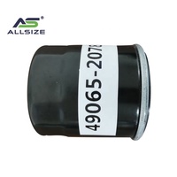 Nuevos filtros de aceite lubricante 49065-2078 H97W07 51394 para maquinaria de construcción filtro de aceite de máquina