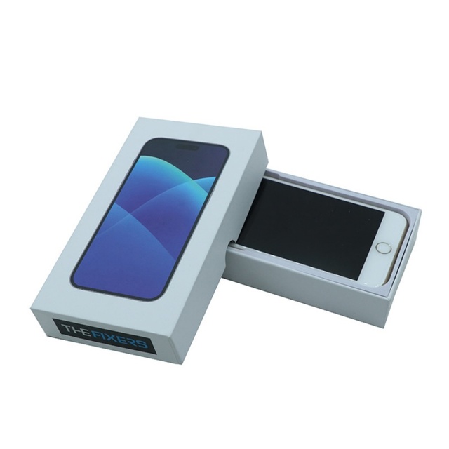 Custom Universal Mobile Cellphone Packaging Box with Eva Insert Lid and Base Box for Fit iphone 11-16