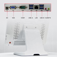 Terminal de point de vente tout-en-un à écran unique, processeur Intel Core i3/i5, écran tactile, système Windows pour restaurant, supermarché, commerce de détail, caisse.