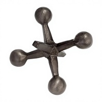 Sculpture en aluminium Art déco moderne pour bureau, décoration d'intérieur, hôtel, centre de table, faite à la main