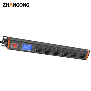 Digital Voltmeter Factory Direkt verkauf European Industrial 6-Bit-PDU-Schrankbuchse mit Überlast schalters chutz - Product Image 2