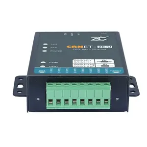 ZLG CAN Bus To Ethernet Industrial Grade High Performance Ethernet To CAN Converter CAN-bus Analyzer CANET-2E-U