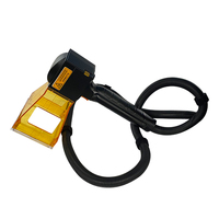 Handgehaltene Kunststoff-Lasermarkiermaschine für Tier-Etiketten, Faserlaser-Gravur für Kabel und PVC-HDPE-Rohre