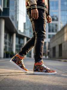 Scarpe da Skateboard Fluorescenti con Grafiche - Puoi Scegliere il Motivo, il Freestyle è a Tua Scelta - Product Image 5