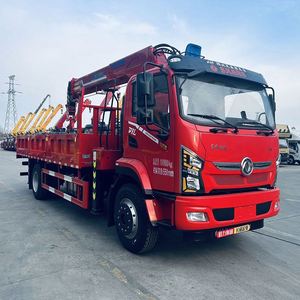Camión de Carga Dongfeng 4X2 con Grúa Montada, Grúa Hidráulica Telescópica de 8 Toneladas para Trasplante de Árboles en Viveros - Product Image 2