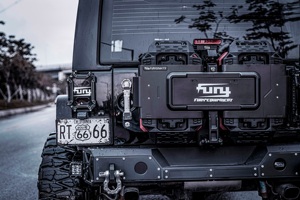 Fury 2018 + Accesorios Equipo de puerta trasera con cajas de aceite de 7.5L, estante de luz de freno alto para Jeep Wrangler JL - Product Image 2