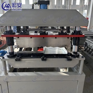 Full-automatic PLC-<b>controlled</b> Galvanized Sheet Shelf Panel Forming Machine with Gearbox and Pump - Product Image 5
