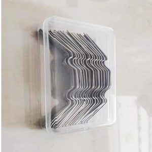 Pinces à glaçage en acier inoxydable, raccords à fil W pour serre en Aluminium, pinces à fixation solide - Product Image 2