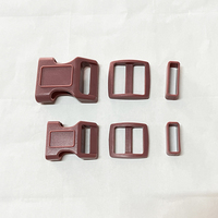 Sangle à dégagement rapide colorée en stock, sangle réglable latéralement, clip en plastique, boucle en plastique pour sac