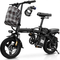 Vélo électrique pliable pour adultes, moteur 250W, norme CE EN15194 DOC, vitesse maximale 25 km/h, batterie lithium 48V 12Ah, version cadre rigide