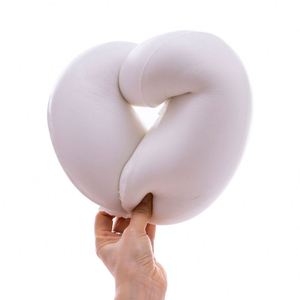 XDH172 Oreiller de voyage ergonomique en mousse à mémoire de forme en U, avec housse amovible et réglable, pour le cou et la sieste en avion – Meilleure vente - Product Image 4