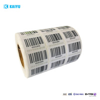 Étiquettes de code QR, autocollants de code QR imprimables, imperméables pour l'emballage des produits, vente en gros, KAIYU, usine avec 15 ans d'expérience