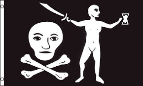 Bandera de pirata <span class=keywords><strong>Blackbeard</strong></span> impresa personalizada Género de Bandera negra - Product Image 5