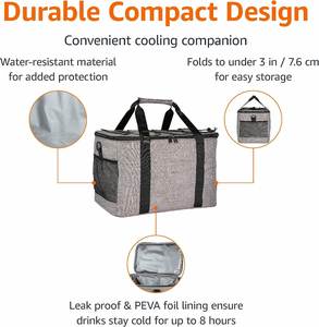 Bolsa Térmica/Isotérmica/Plegable de Alta Resistencia, Hecha a Medida, la Más Vendida, para Mantener Frío los Alimentos, Ideal para Entrega de Comida - Product Image 2