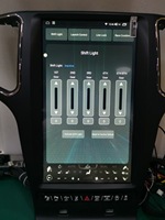 Écran Tesla vertical Foforfor de 13,6 pouces pour Jeep Grand Cherokee 2014-2020, Carplay, GPS, radio, lecteur multimédia, 7862 Android 14 DSP 4G