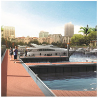 Plateforme de quai flottant en aluminium de haute qualité pour bateaux, prix des quais flottants en aluminium pour bateaux