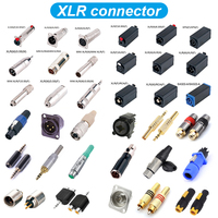Cable de Audio Estéreo con Conector Mini XLR Blindado de Alta Fidelidad (HiFi) Macho a Hembra de 1/4 para Mezclador y Auriculares
