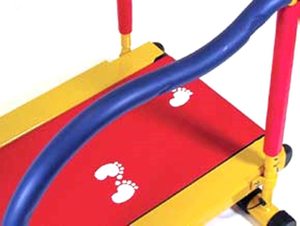 Máy chạy bộ thể thao Wellshow dành cho trẻ em có tay vịn dài, có thể gấp gọn, thiết bị tập thể dục chạy bộ tại nhà vui nhộn - Product Image 5