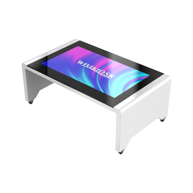 Touchscreen Interactive Smart Table LCD Advertising Display Multi Touch Screen Kiosk for Coffee Bar Table/Conference