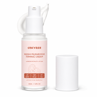 Crème raffermissante au champignon Reishi, hydratation intense, réparation de la peau avec collagène antioxydant stimulant pour tous les types de peau