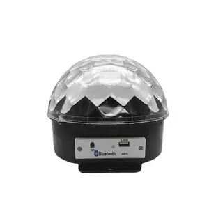 Sound Activated Stage Effect Licht lampe Laser Crystal Magic Ball Disco Party Club Lautsprecher Rainbow Disco Light