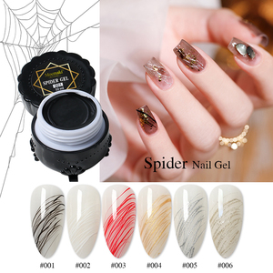 Gel Elastico per Disegni a Ragnatela Mocmaki Multicolore per Nail Art Geometrica Professionale - Product Image 2