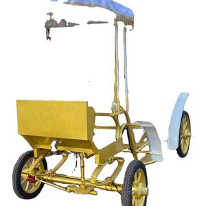 Carruaje de caballos de boda blanco eléctrico para Decoración de mesa luces LED DE BODA caballo y carro - Product Image 5