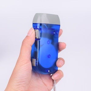 Tay ép đèn pin trong suốt dẫn tay bóp bảo vệ môi trường đèn pin tay quay điện đèn Pin - Product Image 2