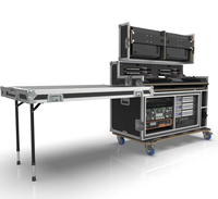 12u 16u 20u Audio Rack Case Aluminium Flight Case Amplificateur Case pour Speaker System