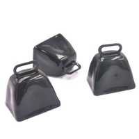 Lesgazers LGS-YC036 Campanello Quadrato Personalizzato con Suono Nitido, Campanello in Metallo per Pecore, Campanello Vintage per Animali Domestici