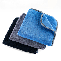 Chiffon de nettoyage personnalisé en éponge en microfibre serviette de séchage longue et courte en microfibre idéale pour épousseter et polir