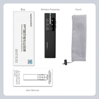 Présentateur sans fil professionnel Norwii avec pointeur laser physique, loupe, marqueur d'écran, contrôle du volume, rechargeable USB-C